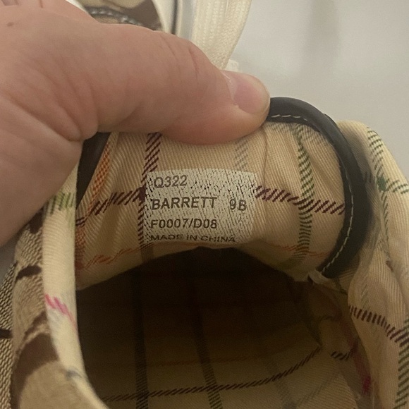 Coach Barrett monogram leather detail sneakers size 9 EUC - Picture 2 of 7
